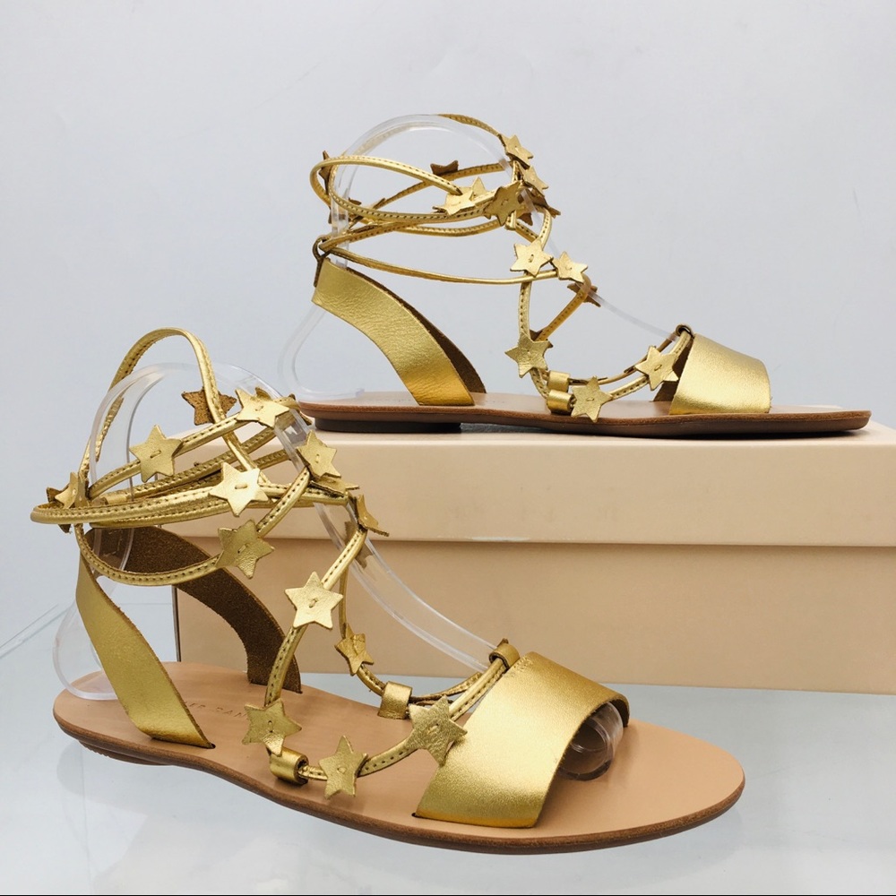 Loeffler Randall- Starla - Pale Gold Leather Women’s Sandal
